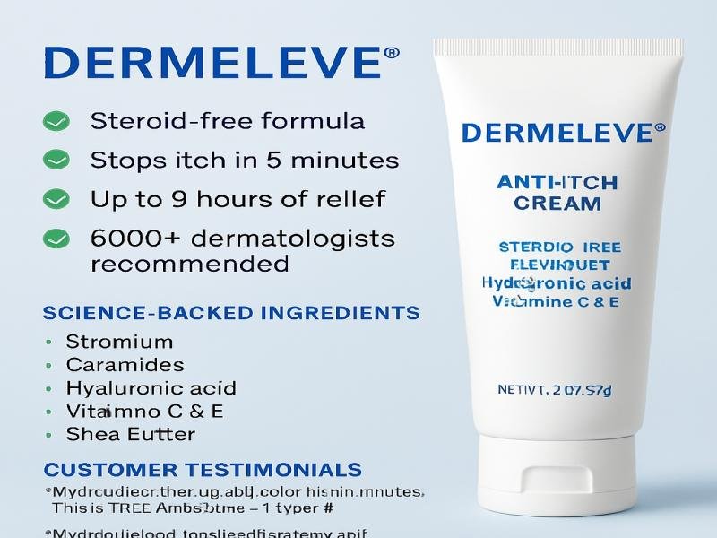 Dermeleve Your Go To Solution for Long Lasting Itch Relief