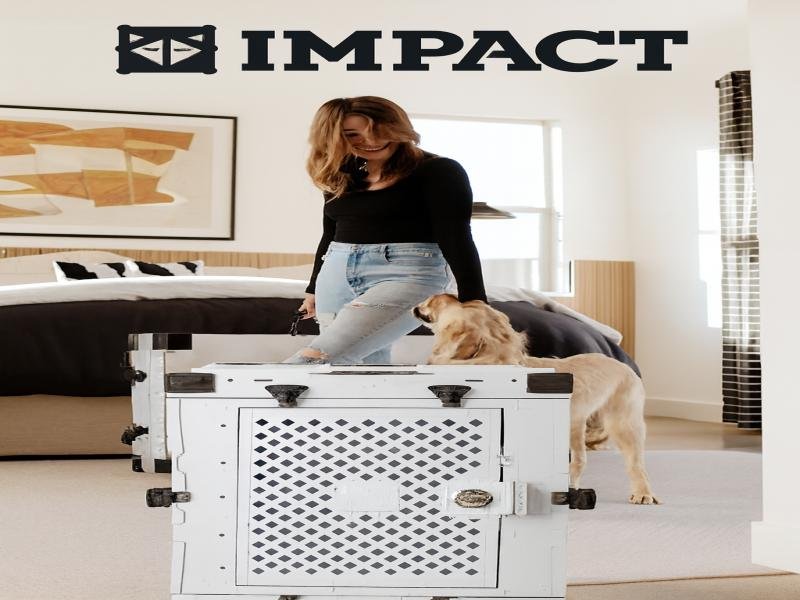 Impact Dog Crates Premium Heavy Duty Dog Crates For Secure Travel Training And Home Safety