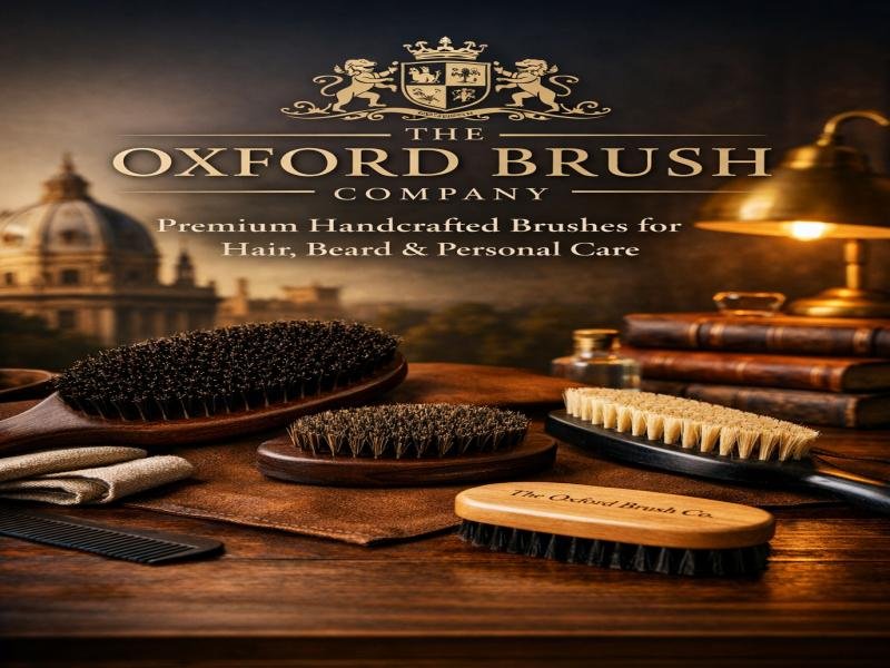 Premium Handcrafted Grooming Brushes By The Oxford Brush Company For Hair Beard And Personal Care