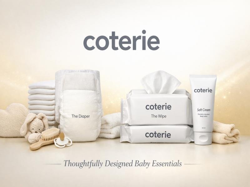 Coterie Baby Care Brand Premium Diapers Wipes And High Performance Infant Care Products For Sensitive Skin